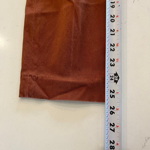 SPANX On-The-Go Ankle Slim Straight Pants in Bronze Glow Size M - Picture 11 of 12